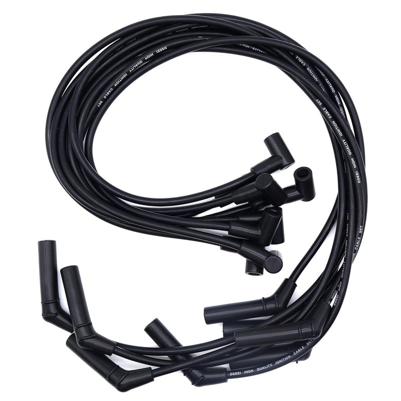 OXCANO 396-427-454 8MM HEI Spiral Core Spark Plug Wires Compatible with Big Block Chevy 1965 1966 1967 1968 1969 1970 1971 1972 1973 1974 1975 1976 1977 1978 1979 1980 1981 1982 1983 1984 1985 - Image 1